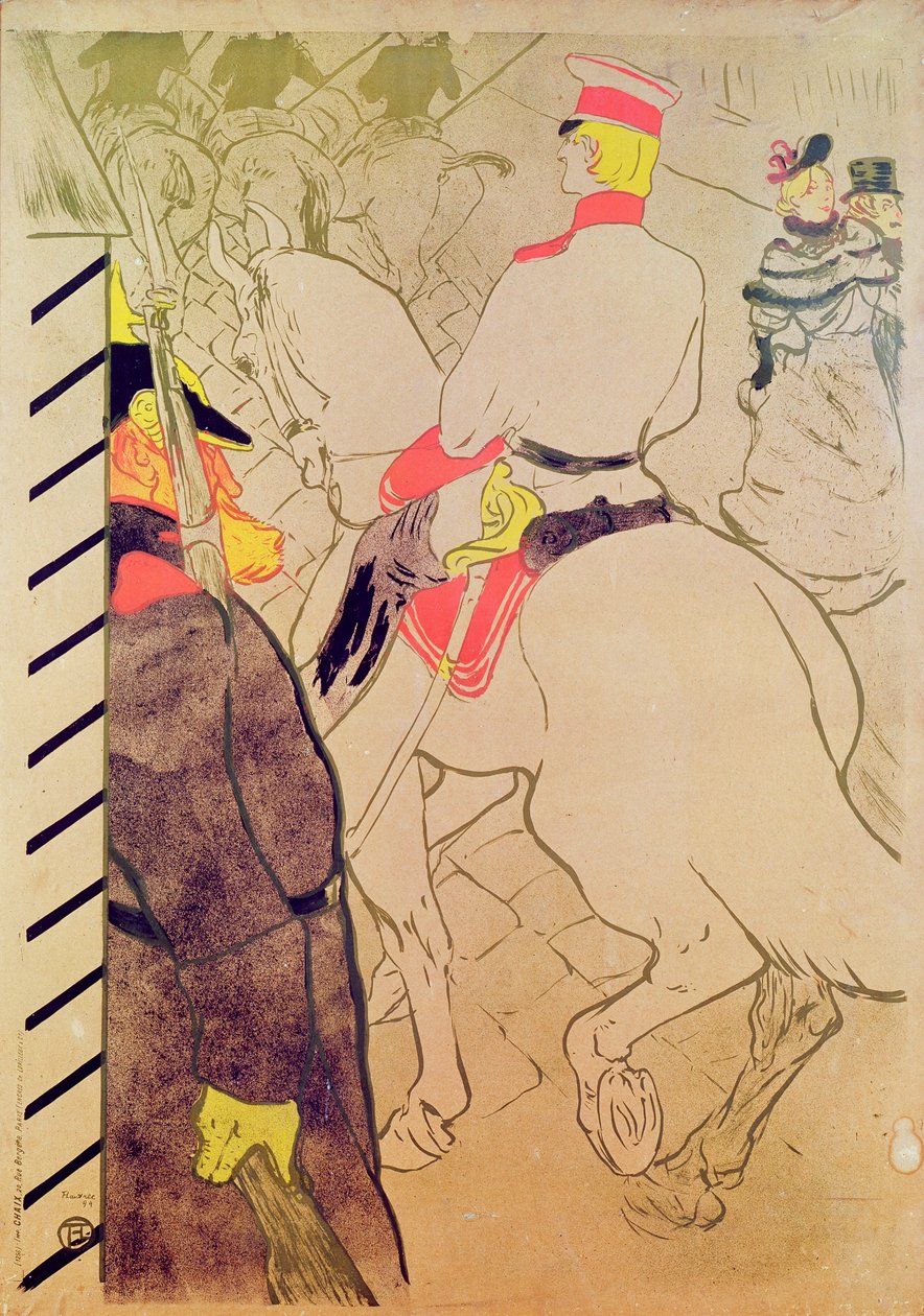 La Babylone allemande, 1894 (lithographie en couleur) - Henri de Toulouse-Lautrec