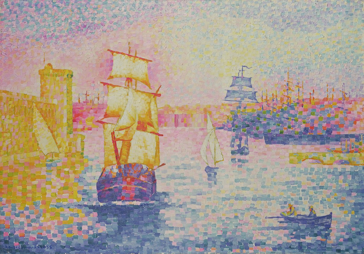 Le Port de Marseille, c.1909 - Henri Edmond Cross