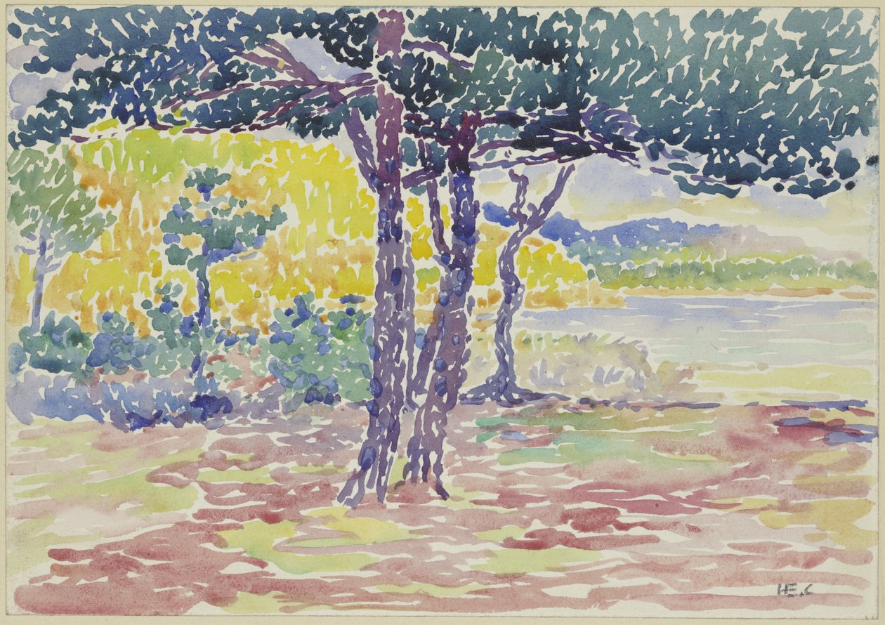 Rivages (sud de la France) - Henri Edmond Cross