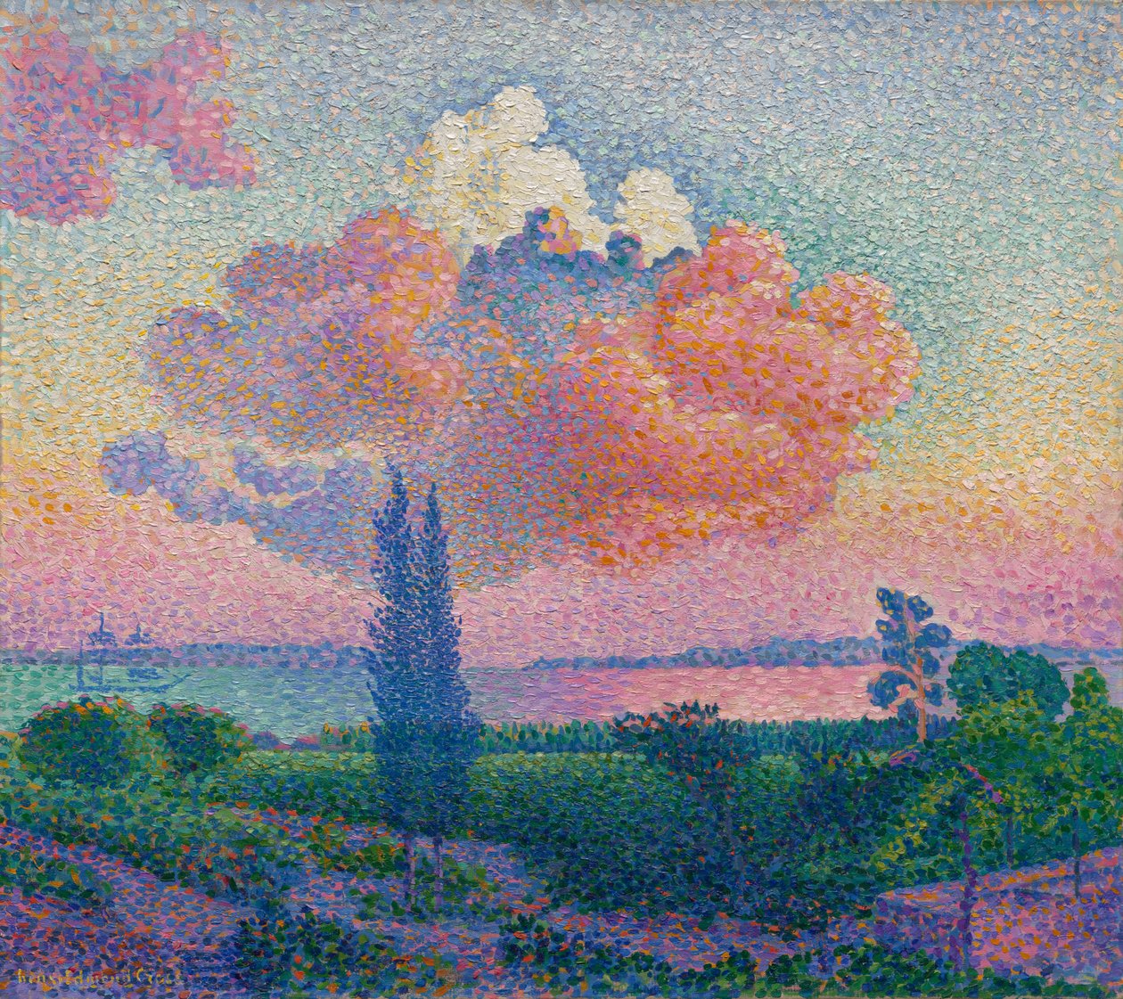 Le Nuage Rose - Henri-Edmond Cross