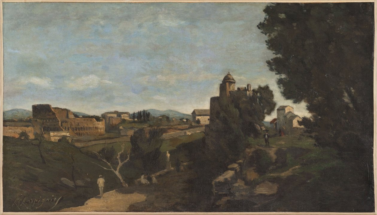 Le Colisée à Rome, vers 1878 - Henri Joseph Harpignies