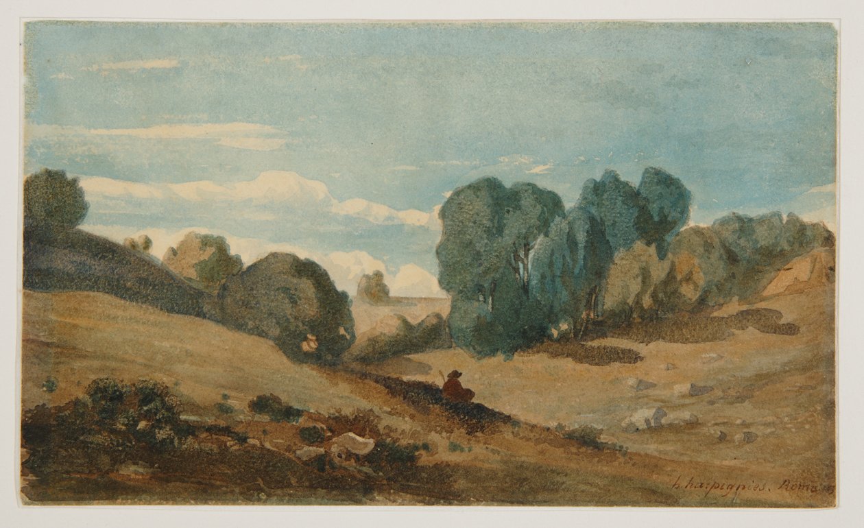 Vue près de Rome - Henri-Joseph Harpignies