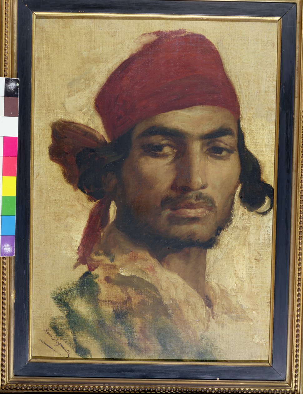 Gitano, étude de tête - Henri Alexandre Georges Regnault