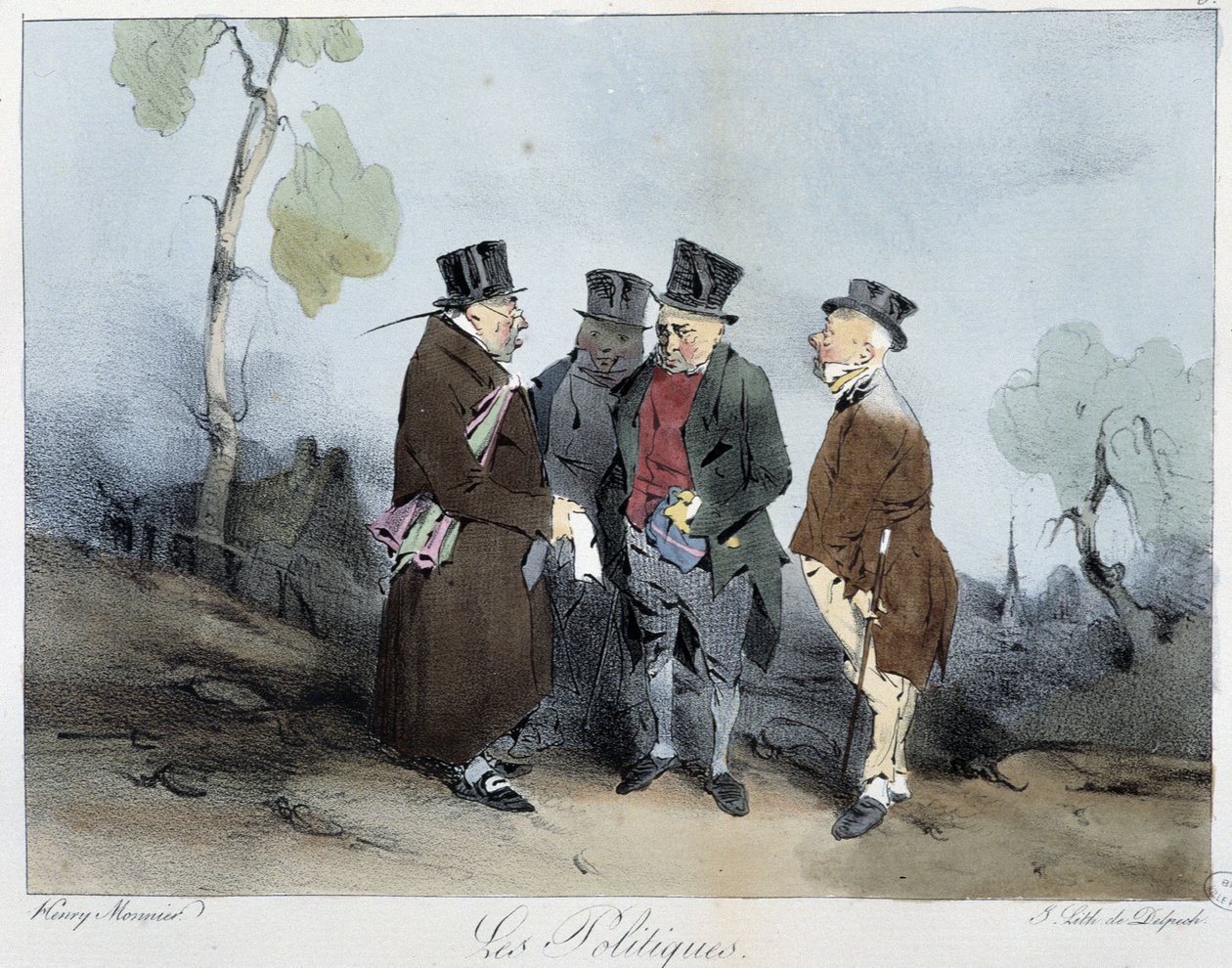 Les politiques - Henri Bonaventure Monnier