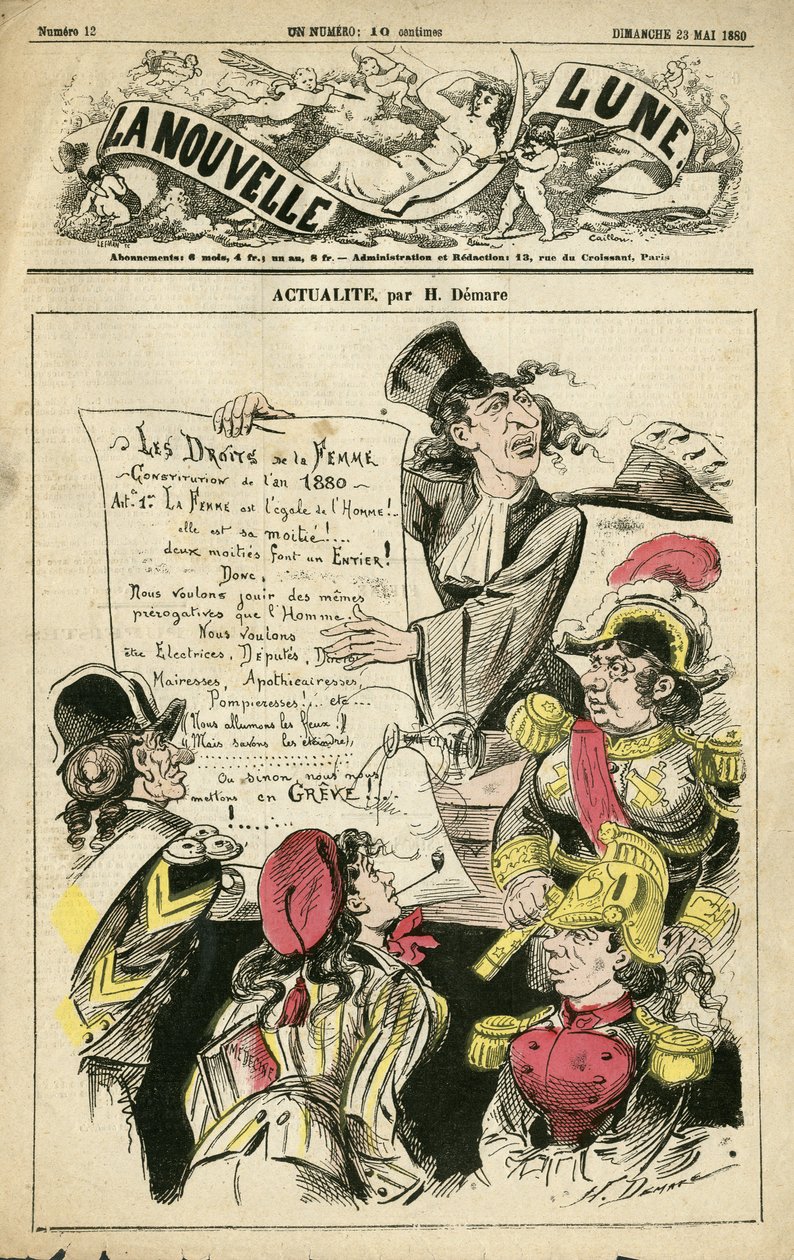 Illustration pour la couverture de La Nouvelle Lune - Henri Demare