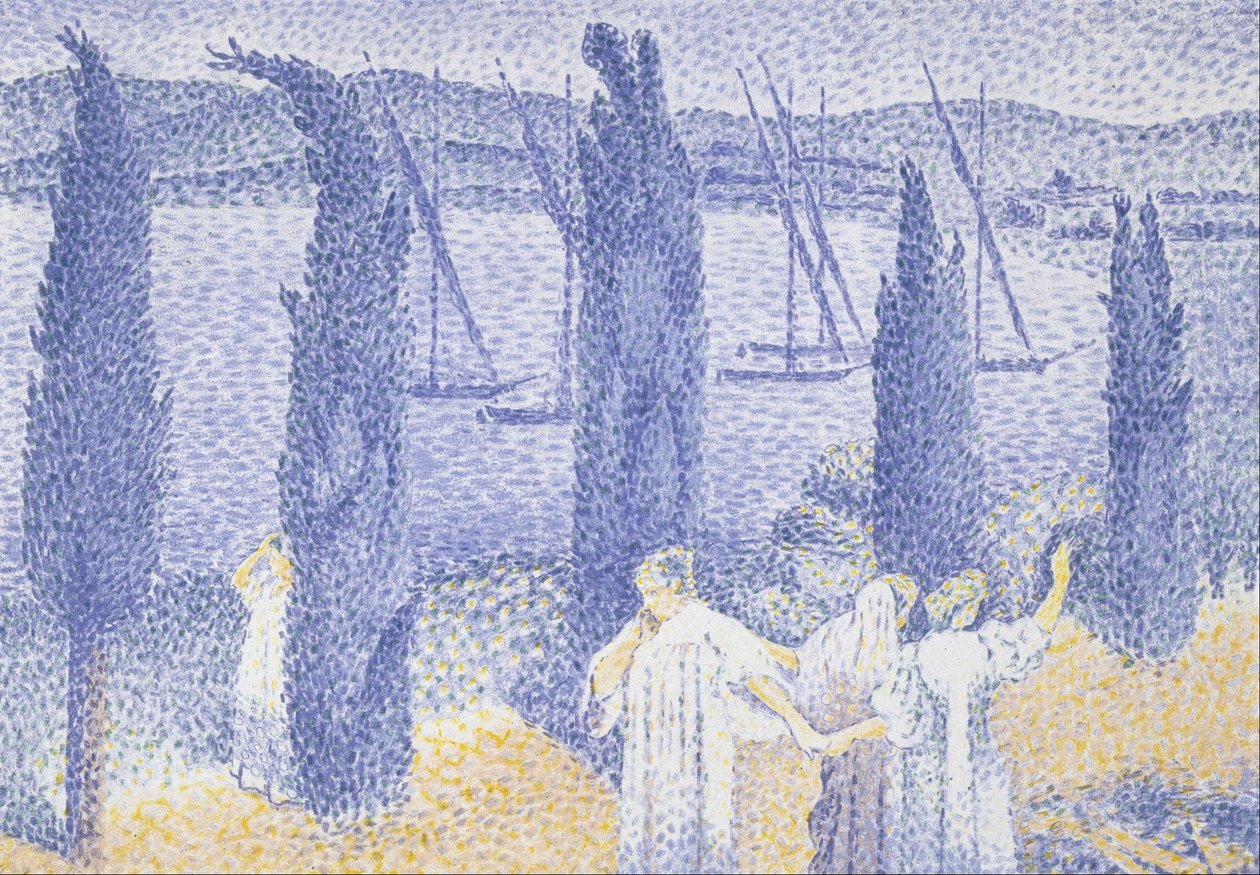 La Promenade - Henri Edmond Cross