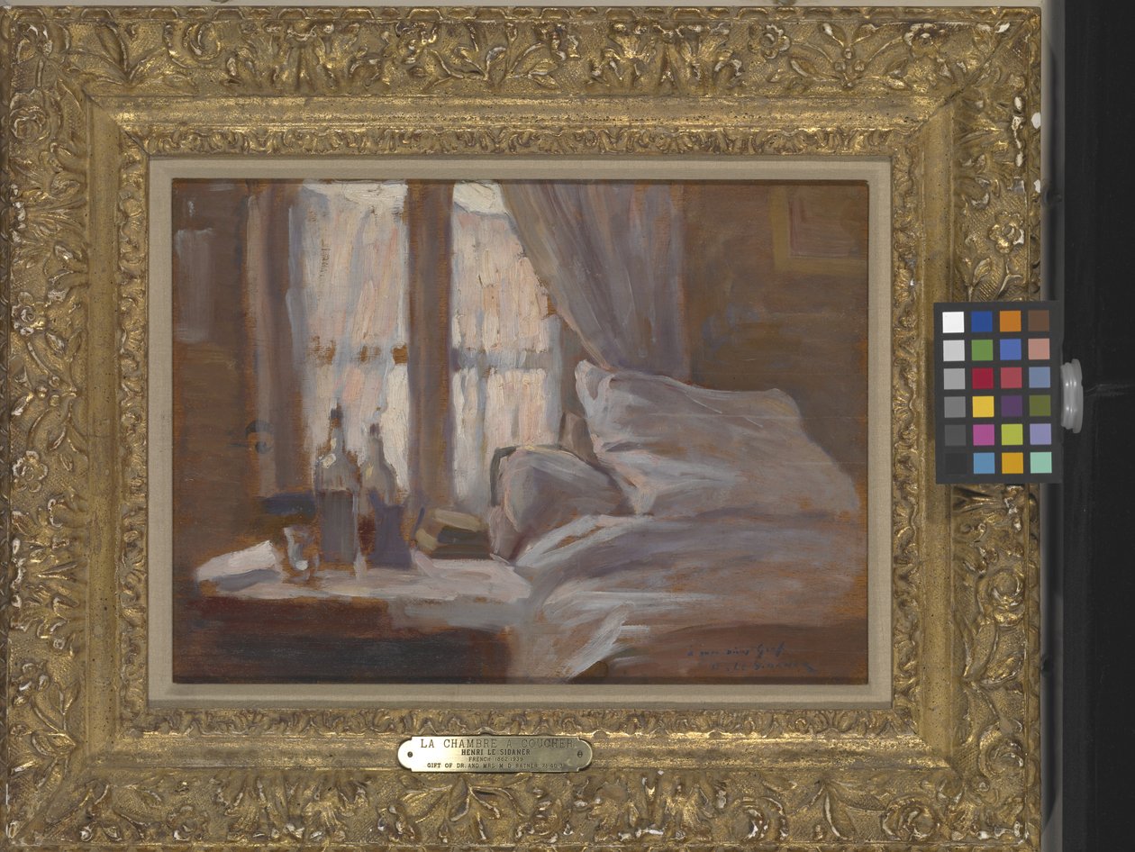 La Chambre à coucher - Henri Eugene Augustin Le Sidaner