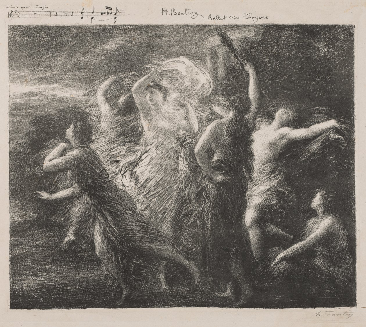 Ballet du Troyons - Henri Fantin-Latour