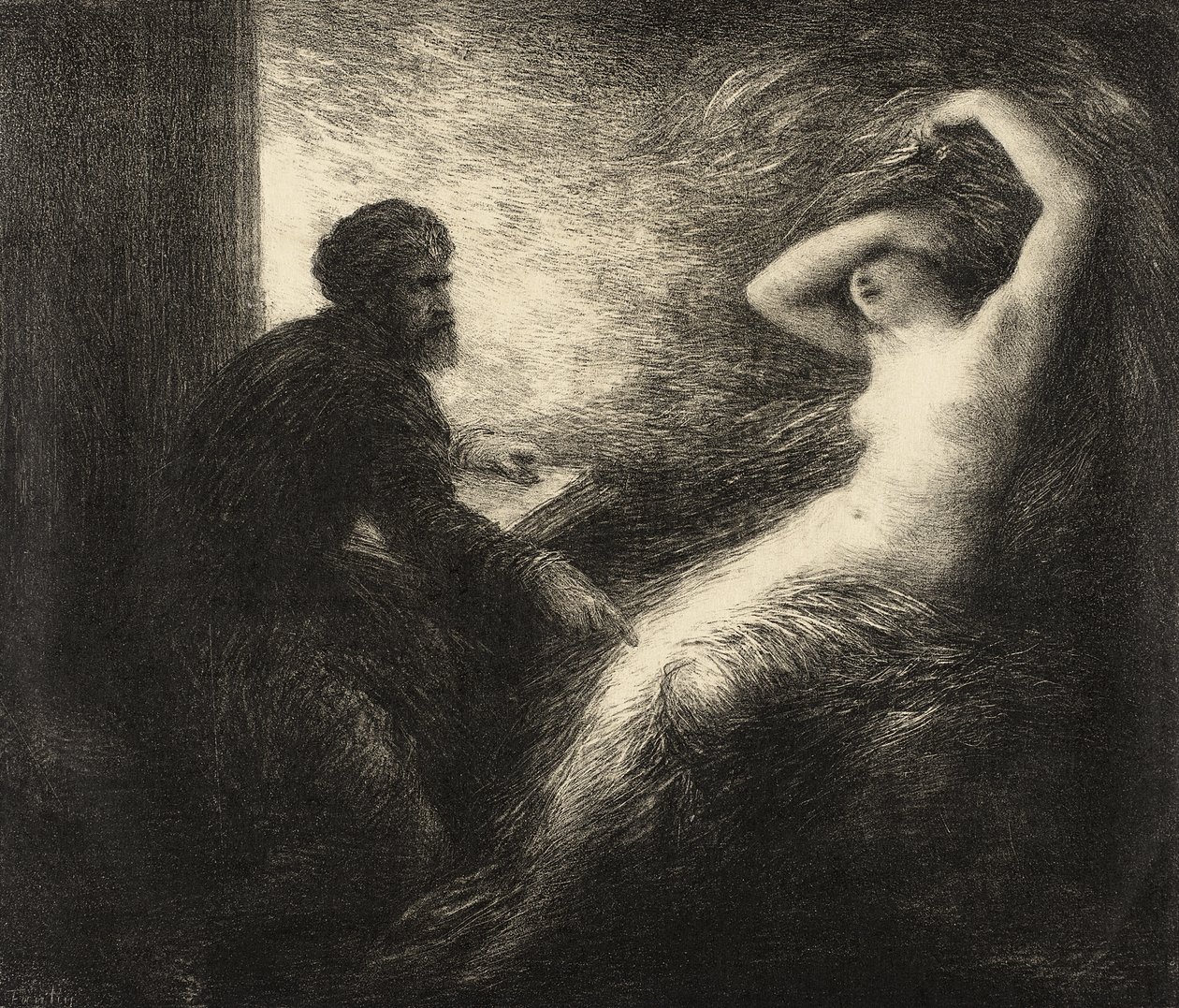 Évocation de Kundry - Henri Fantin-Latour