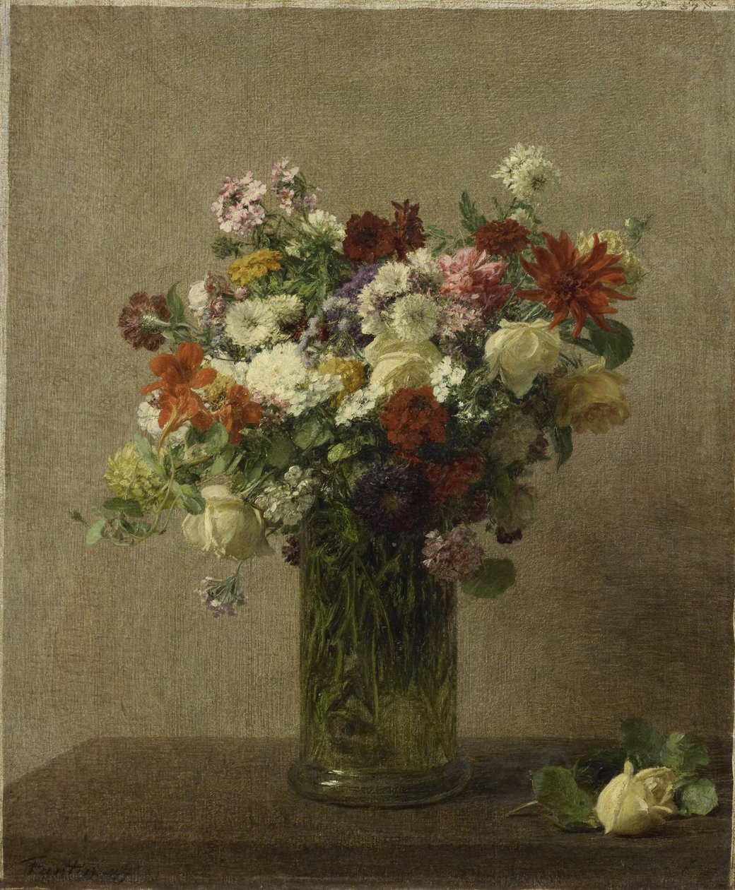 Fleurs de Normandie - Henri Fantin-Latour