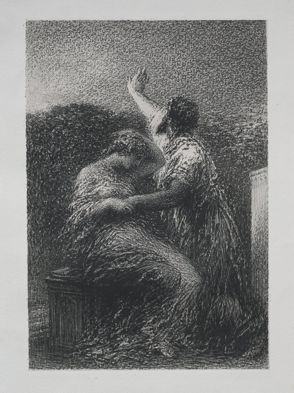 Le mage Baltazar et Fatime - Henri Fantin-Latour