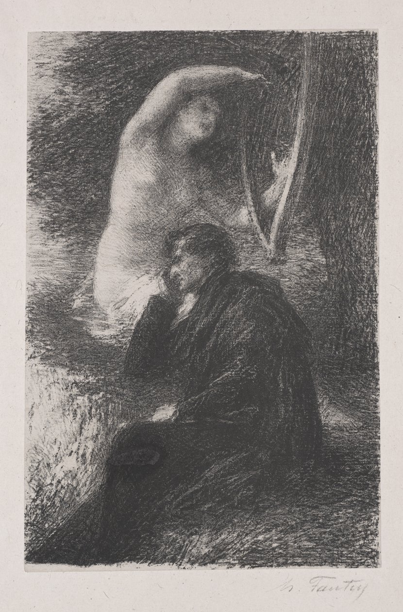 Lélio : La Harpe éolienne - Henri Fantin-Latour