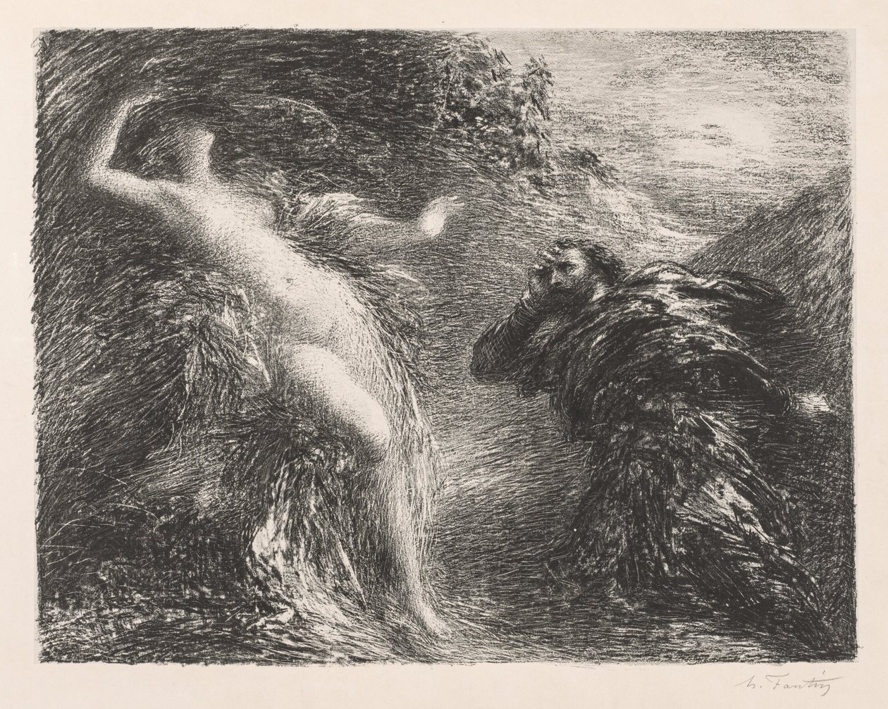 Manfred et Astarté - Henri Fantin-Latour