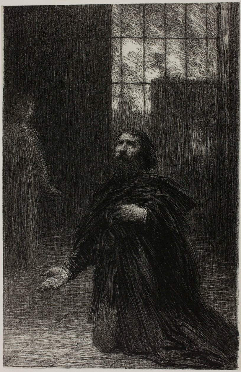 Rienzi, acte V : La prière de Rienzi - Henri Fantin-Latour