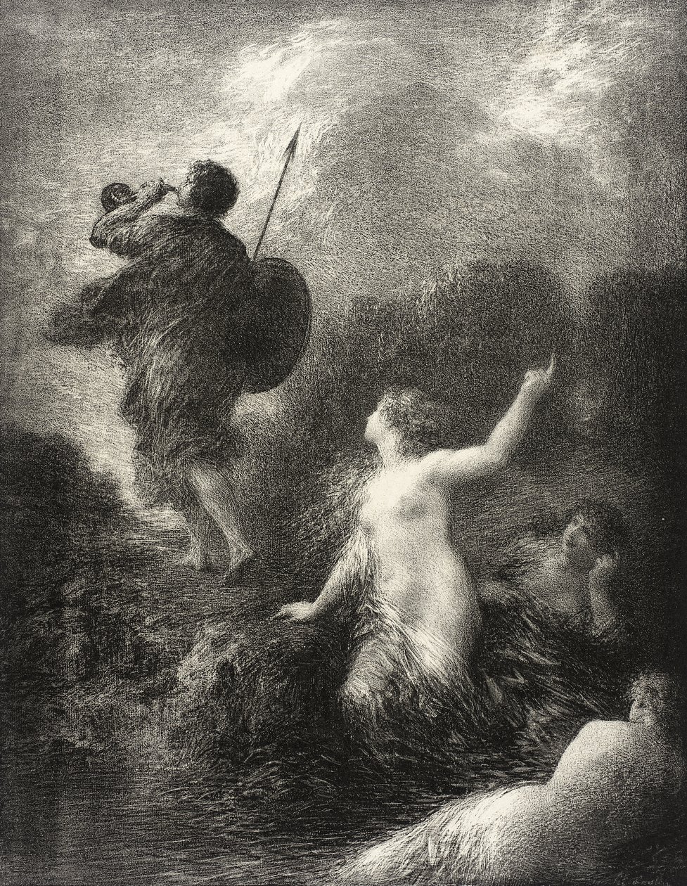 Siegfried et les filles du Rhin - Henri Fantin-Latour