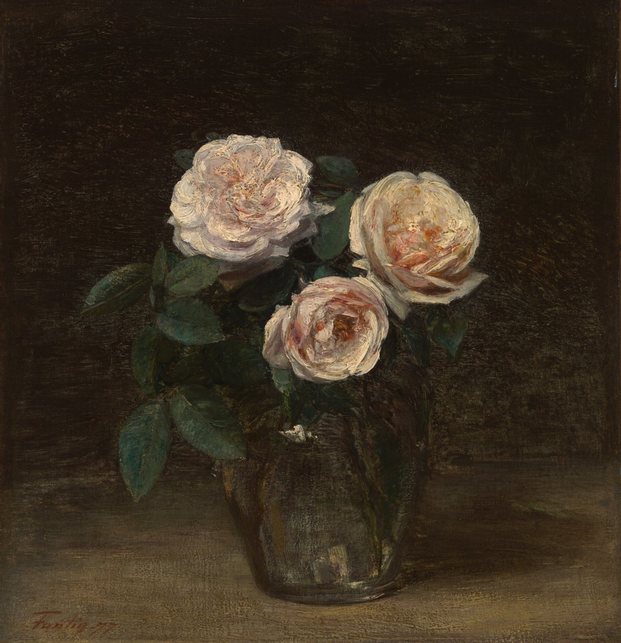 Nature morte aux roses - Henri Fantin-Latour
