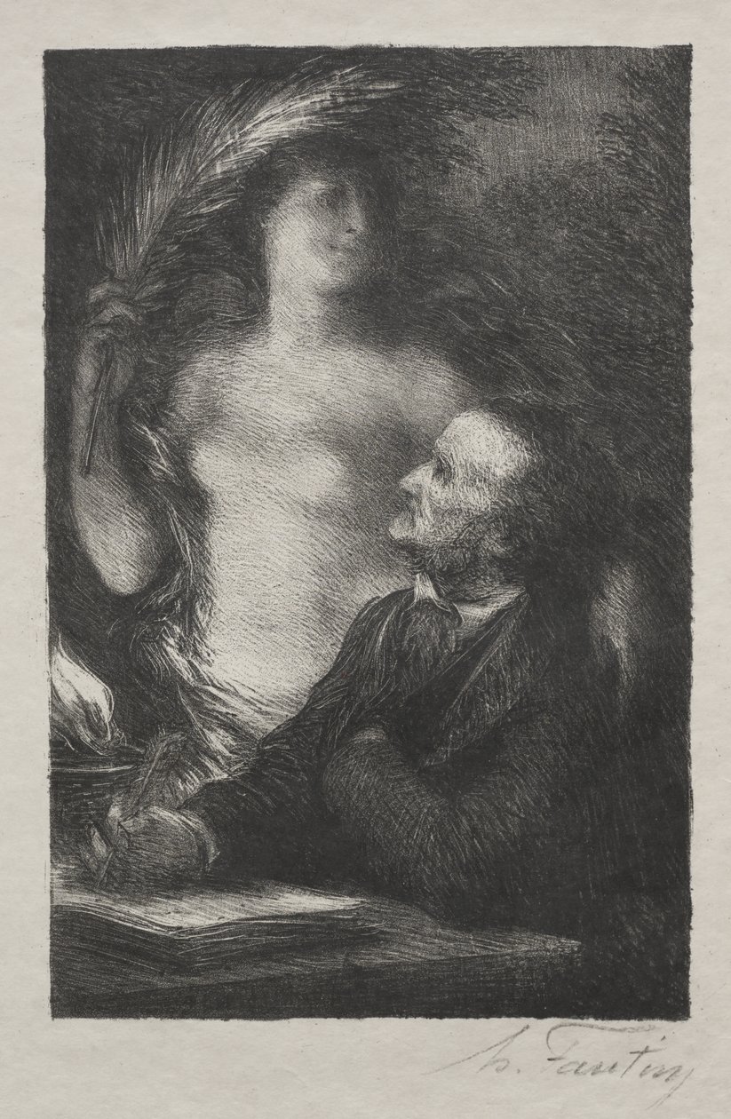 La Muse - Henri Fantin-Latour