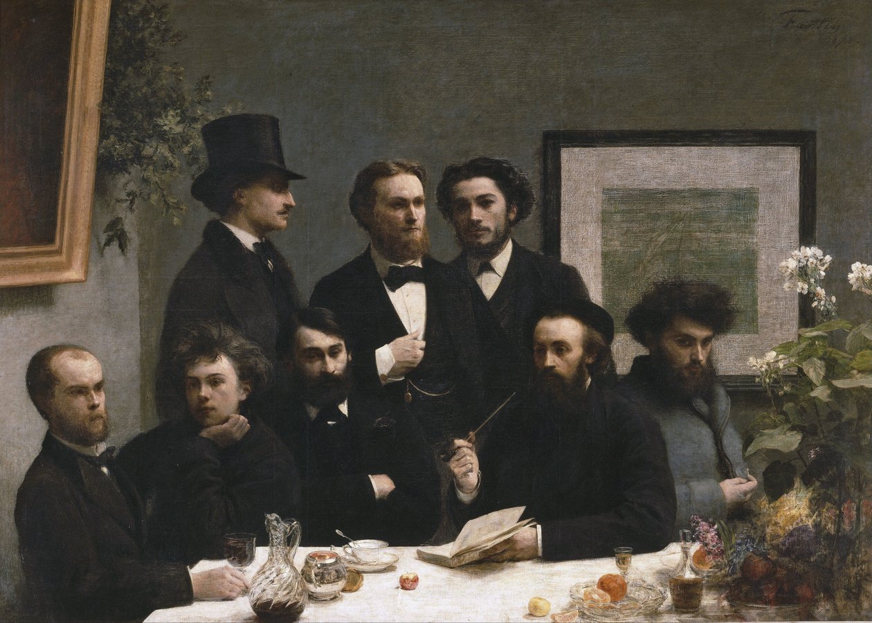 Un coin de table - Henri Fantin-Latour