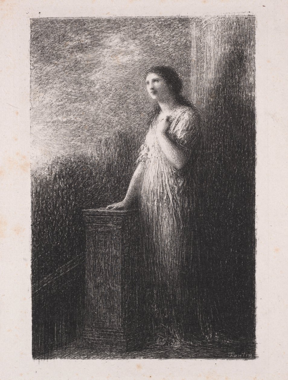 Confidences dans la nuit - Ignace Henri Jean Fantin Latour