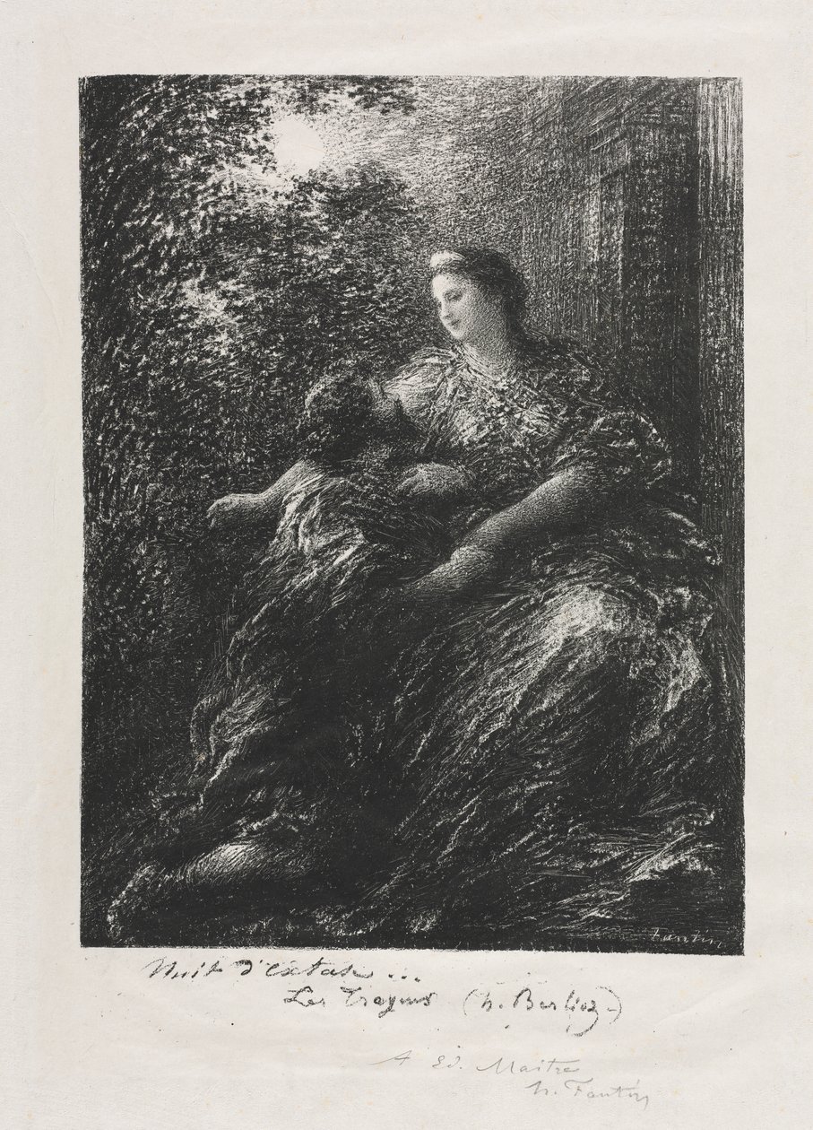 Duo des Troyens - Ignace Henri Jean Fantin Latour