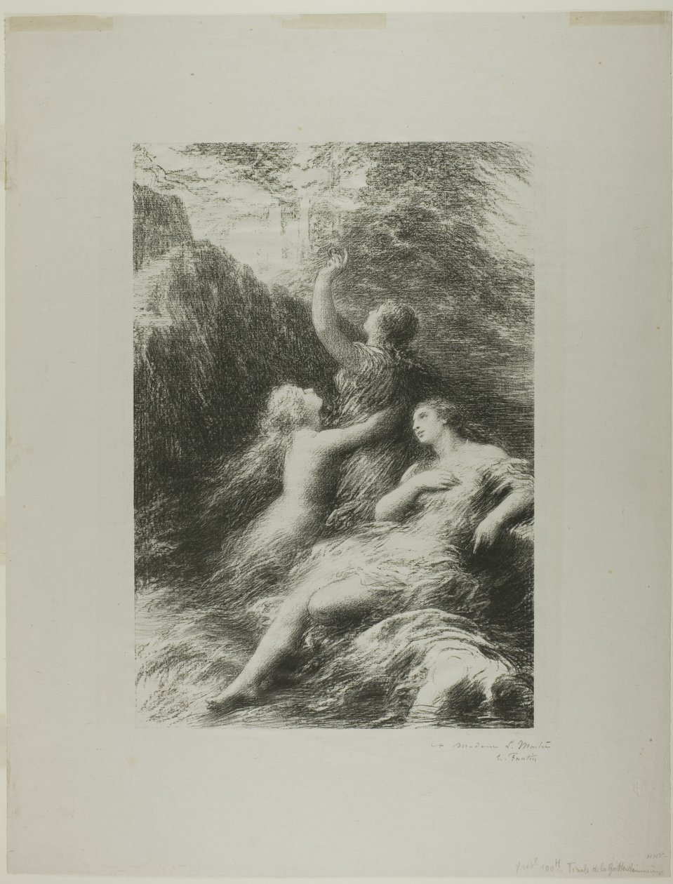 Finale du Crépuscule des dieux - Ignace Henri Jean Fantin Latour
