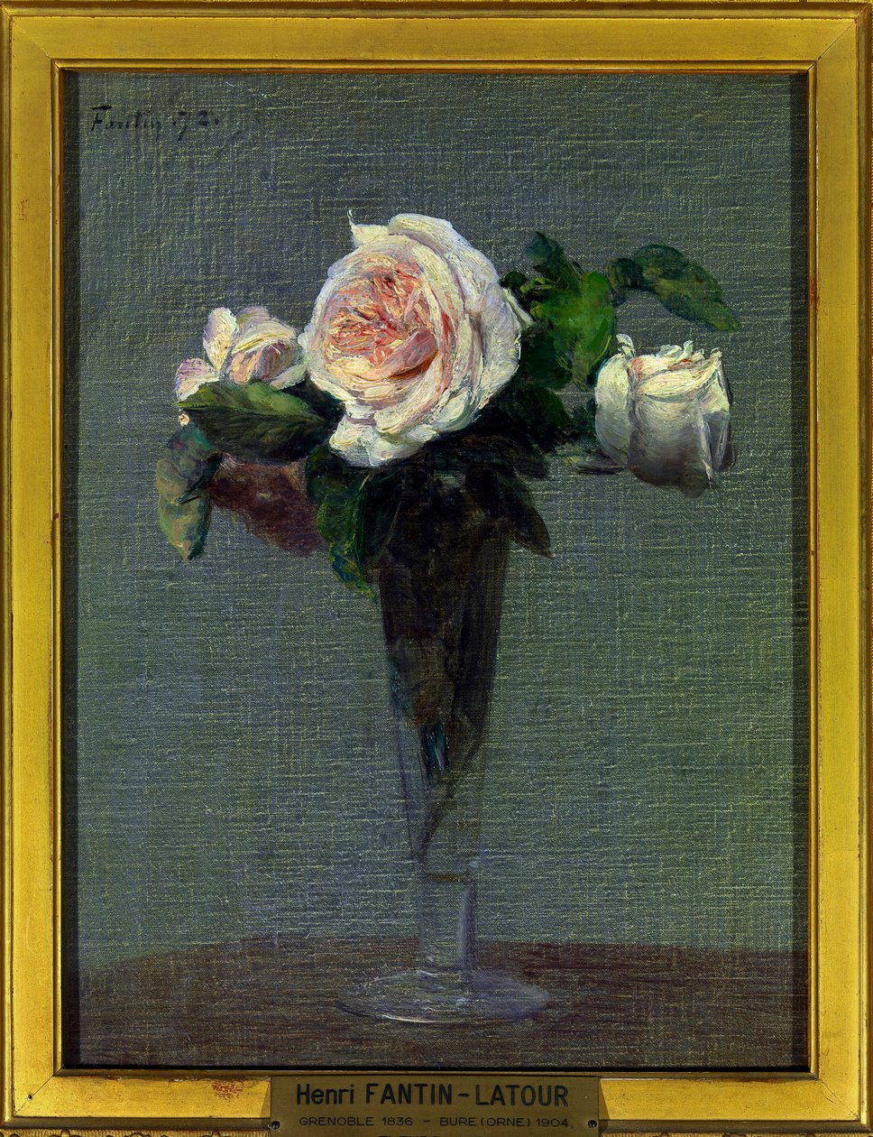 Fleurs - Ignace Henri Jean Fantin Latour