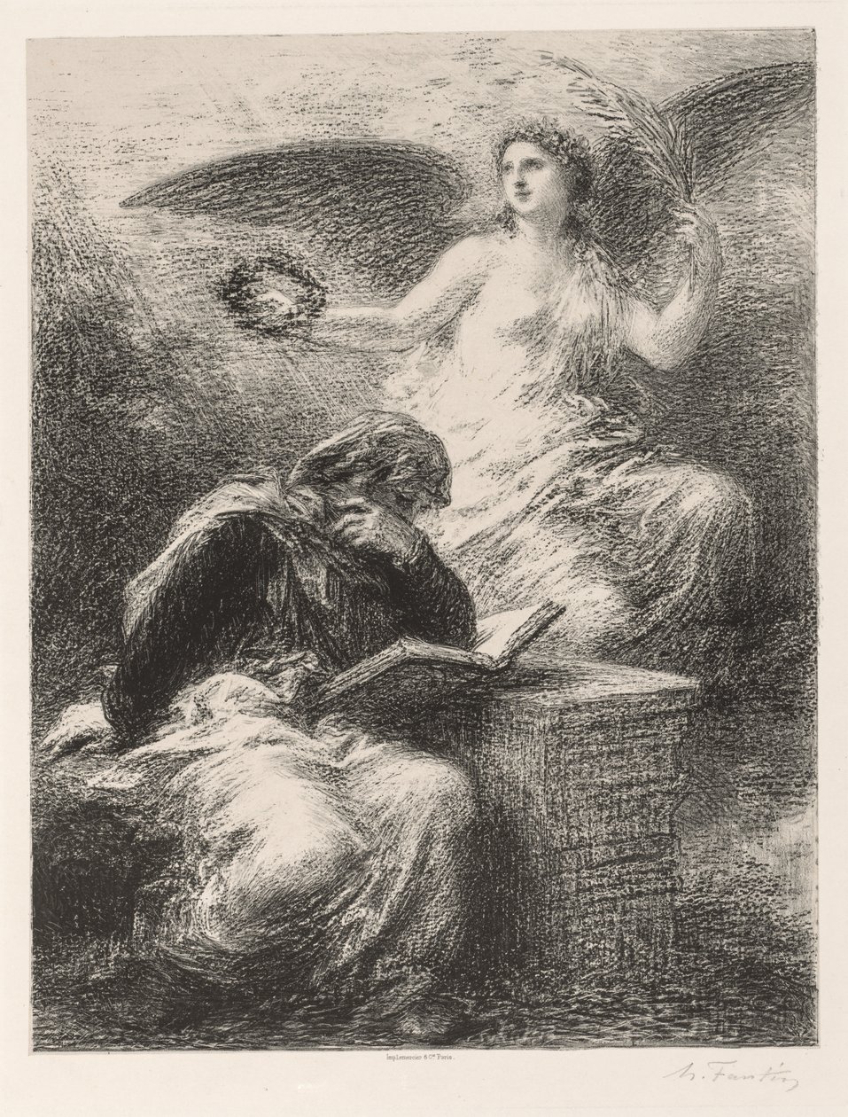 Gloire - Ignace Henri Jean Fantin-Latour