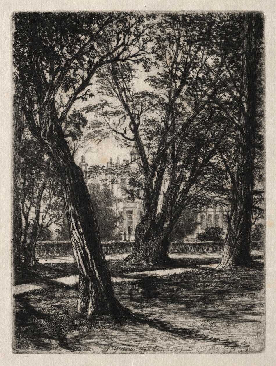 Jardins de Kensington - Ignace Henri Jean Fantin Latour