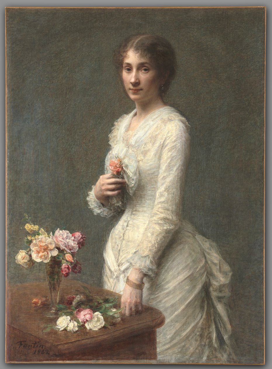 Madame Lerolle - Ignace Henri Jean Fantin-Latour