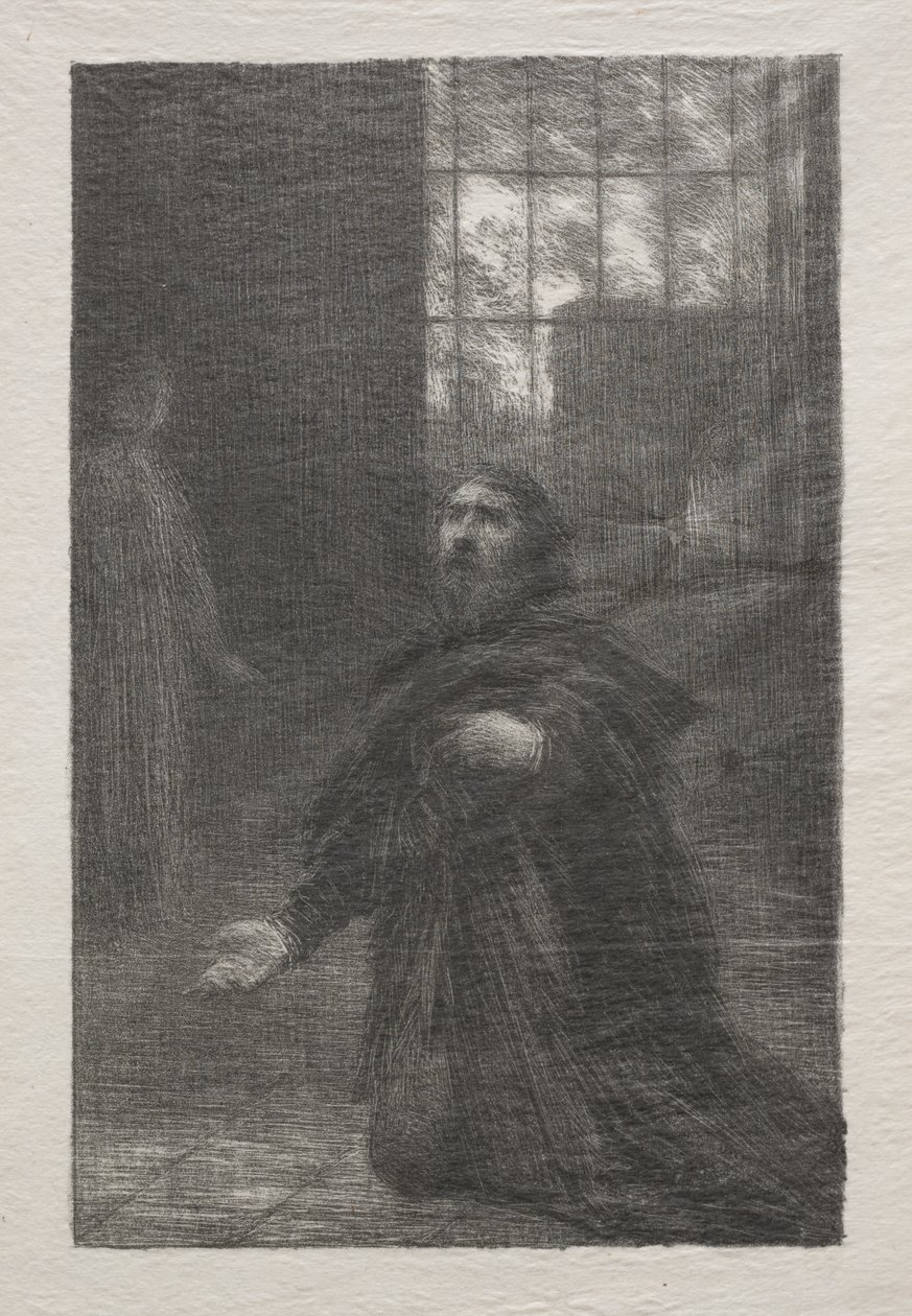 Rienzi, Acte V : La prière de Rienzi - Ignace Henri Jean Fantin Latour