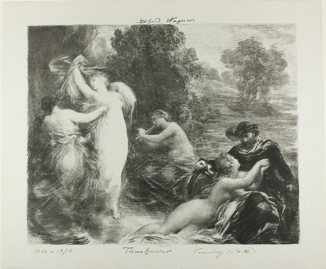 Tannhäuser : Venusberg - Ignace Henri Jean Fantin Latour
