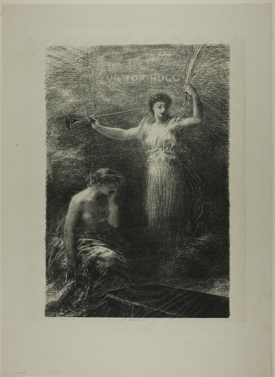 À Victor Hugo - Ignace Henri Jean Fantin Latour