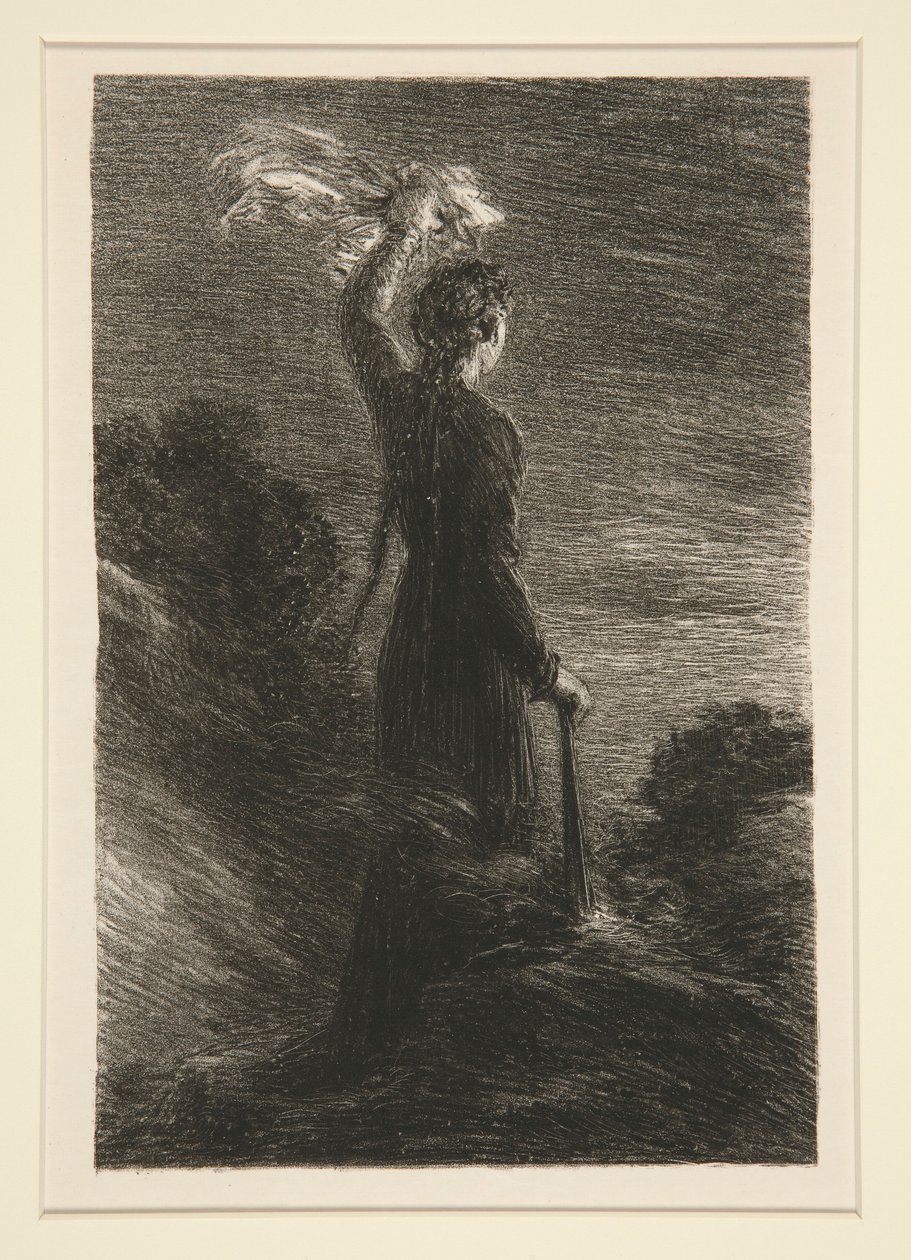 Tristan et Iseult : acte II, signal dans la nuit - Ignace Henri Jean Fantin Latour