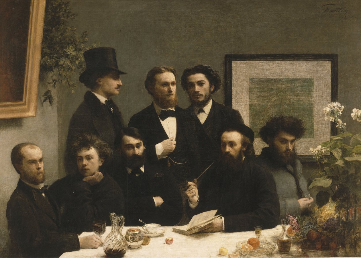 Un coin de table - Henri Fantin Latour