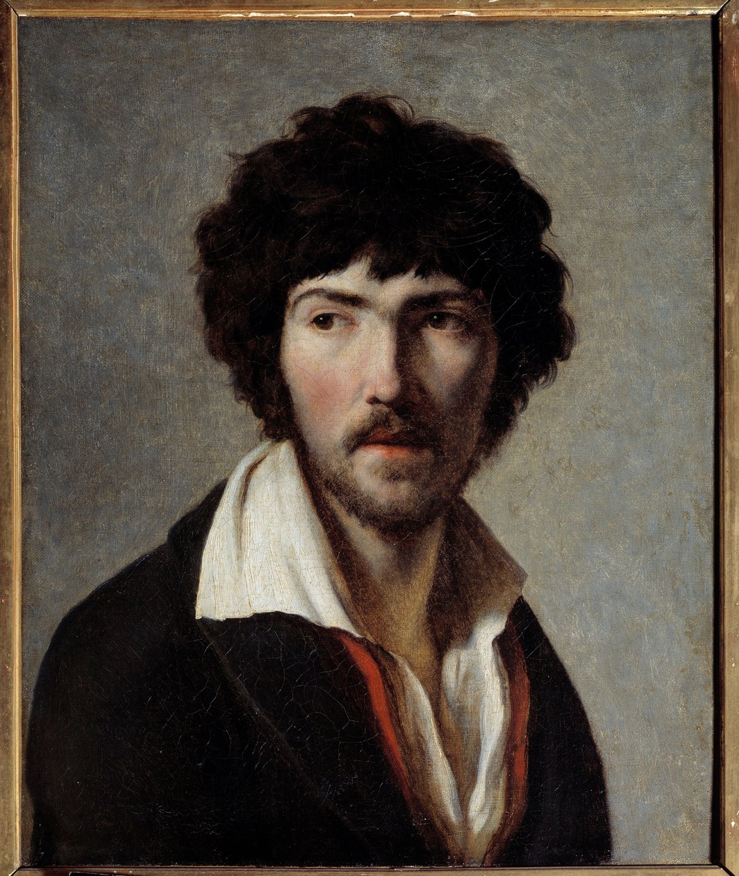 Portrait du peintre Maurice Quay. Peinture par Henri François Riesener - Henri Francois Riesener