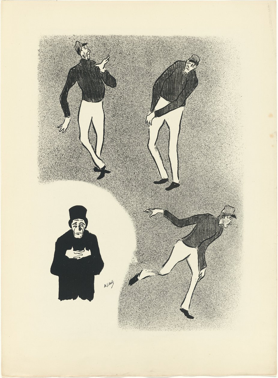 Ouvrard, from Le Café-Concert - Henri Gabriel Ibels