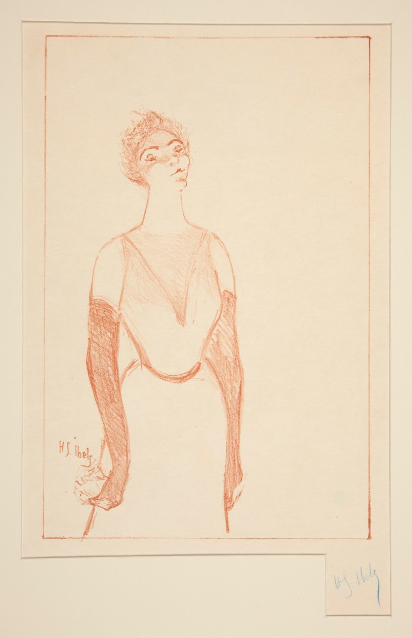 Yvette Guilbert - Henri Gabriel Ibels