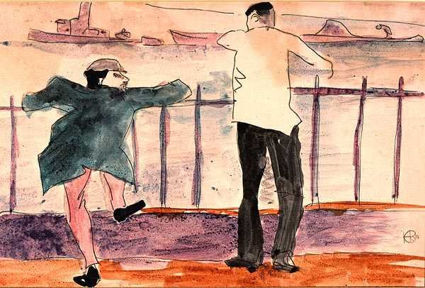 Le front de mer - Henri Gaudier Brzeska