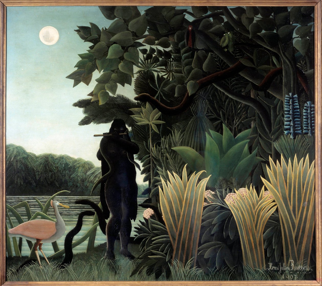 Le charmeur de serpents - Henri J.F. (1844 1910) Rousseau