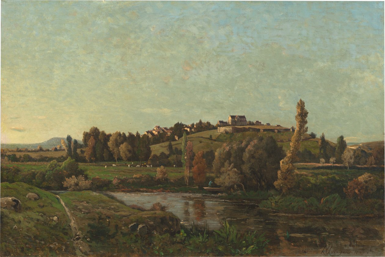 Paysage en Auvergne - Henri Joseph Harpignies