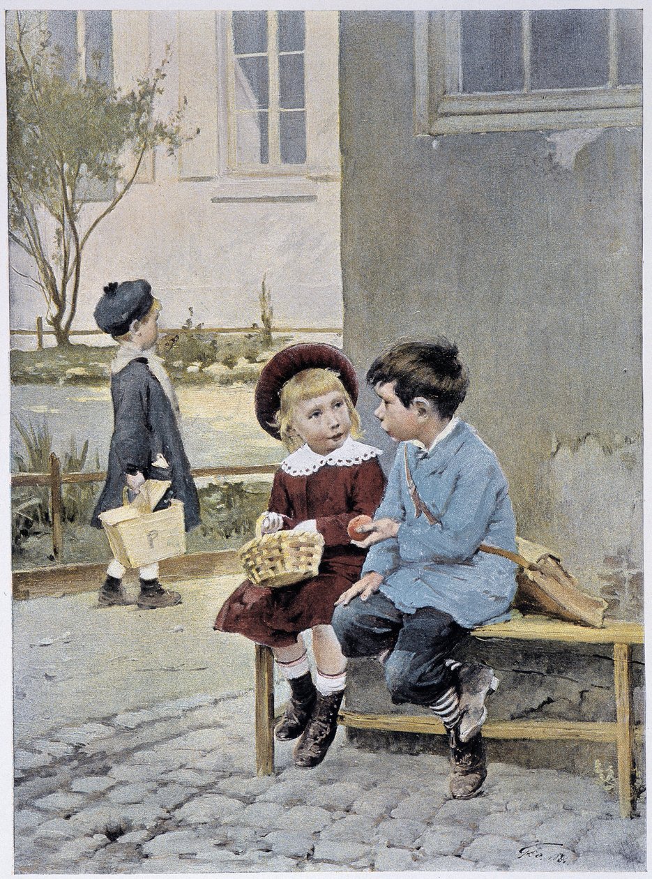 Libre-échange - dans "Le Figaro Illustré", mai 1901 - Henri Jules Jean Geoffroy