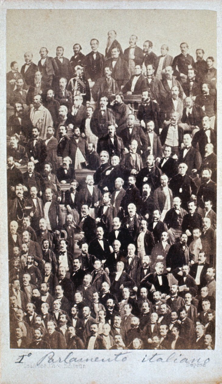 LE PREMIER PARLEMENT ITALIEN 1861 - Henri Le Lieure