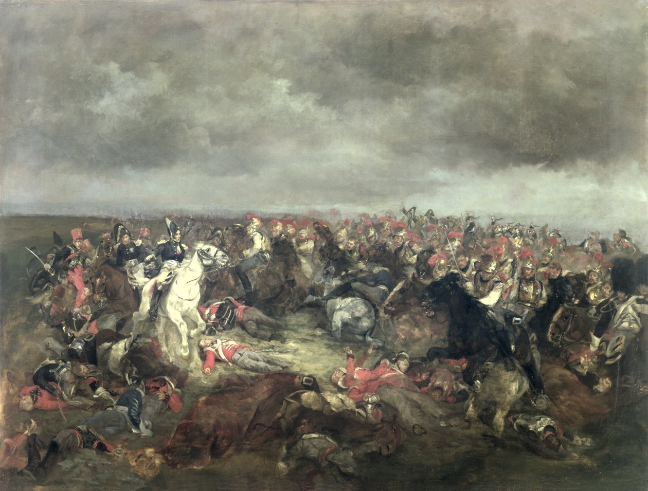 Le maréchal Ney (1769-1815) à Waterloo, 1869 - Henri Louis Dupray