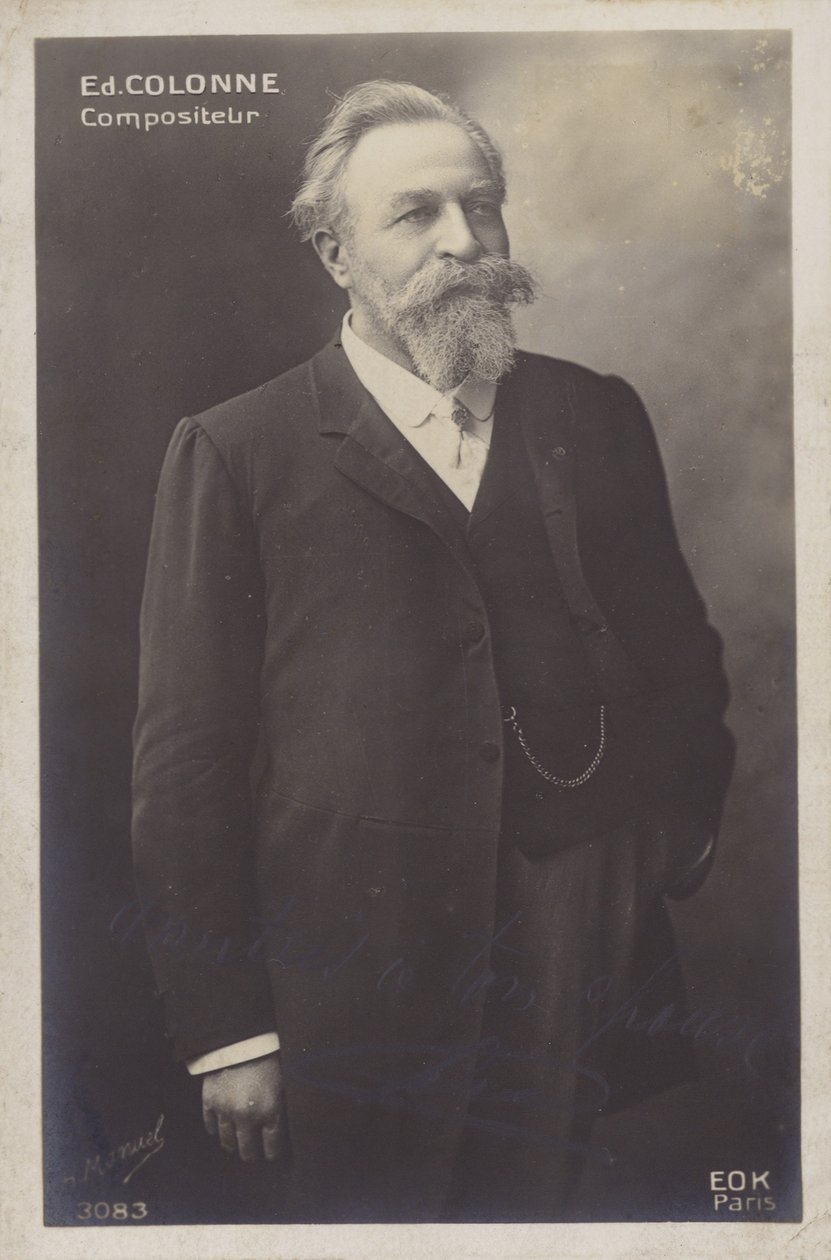 Edouard Colonne, chef d