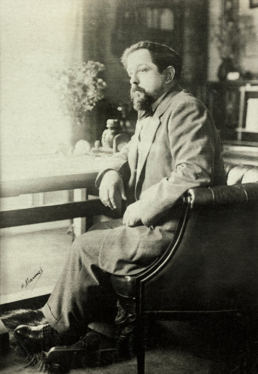Portrait de Claude Debussy (photo) - Henri Manuel