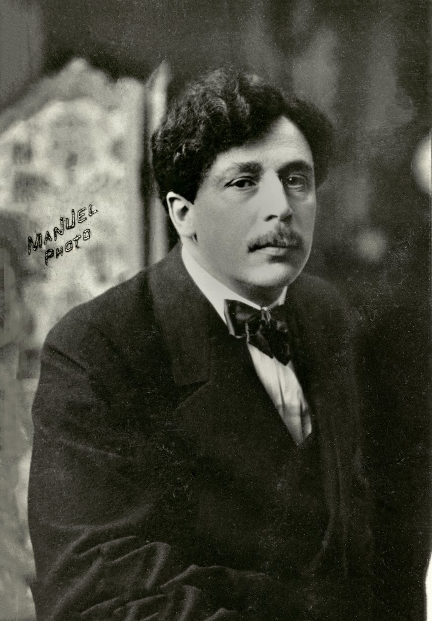 Portrait du peintre français Abel Faivre (1867) - Henri Manuel