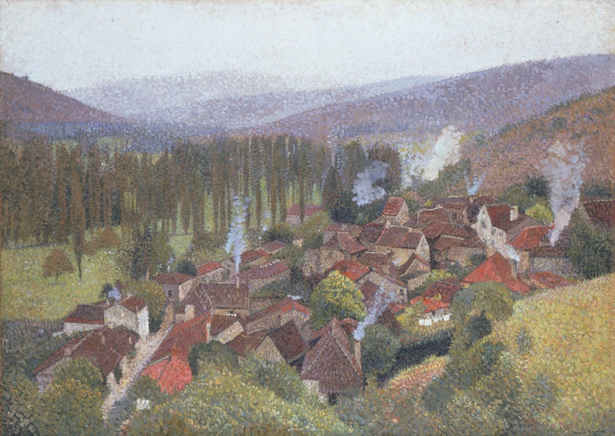Vue de la terrasse de Marquayrol, Labastide du Vert, 1935 - Henri Martin