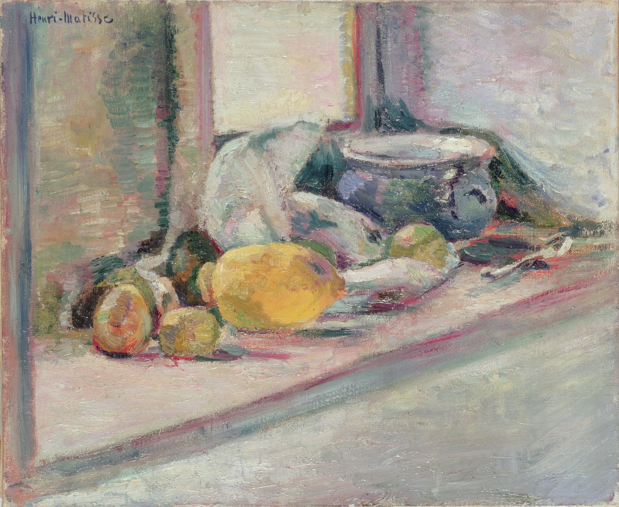 Pot bleu et citron - Henri Matisse
