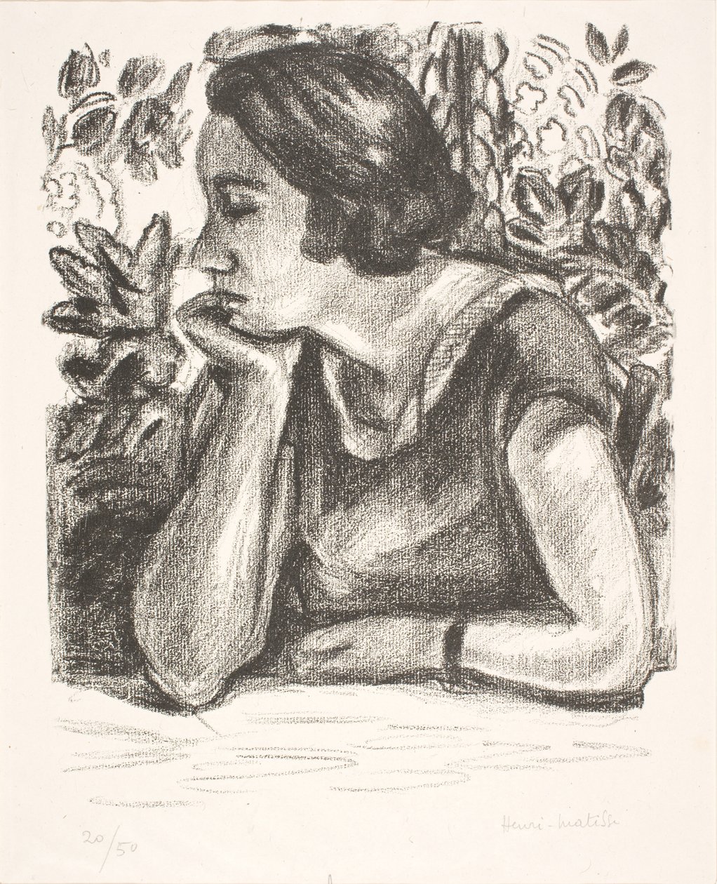Portrait en buste d