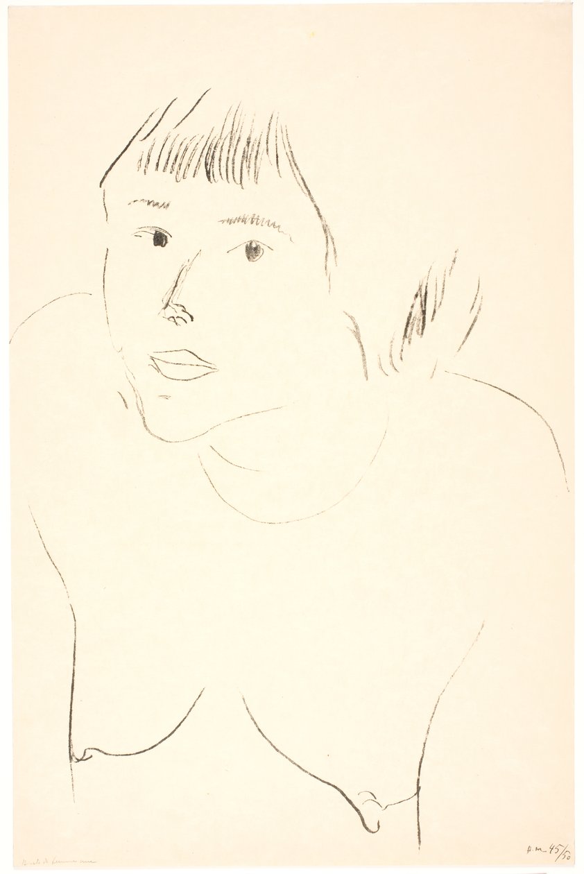 Portrait de poitrine d